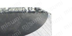 MSE230M 無限コーティング 刃径表示 2枚刃エンドミル 被削材炭素鋼S50C（他社）