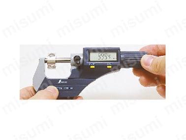 デジタルマイクロメーター 79523 | シンワ測定 | MISUMI(ミスミ)