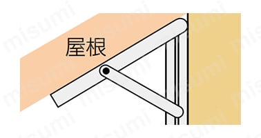 アルミ自由金 角度目盛（筋交付）:関連画像