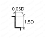 パワーラジアスエンドミル MSXH440R 【追加工対応品】 切り込み量関連画像3
