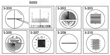 S-200 | スケールルーペ（目盛付/0.1mm間隔） | 京葉光器 | ミスミ