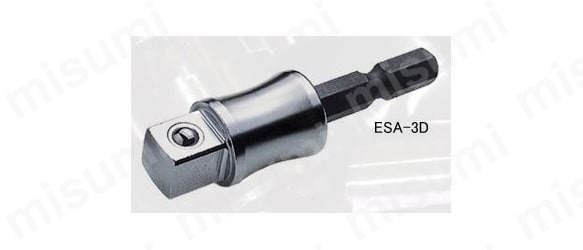 ESA-4D | 電動ドリル用ソケットアダプター ESAシリーズ | トップ工業 | ミスミ | 394-0225