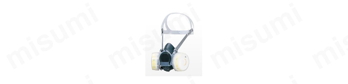 DR80SL4N(M/L) 取替式防じんマスク（半面形面体） 重松製作所 ミスミ 422-3578