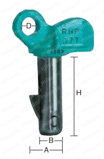 穴つり専用クランプ（フック機能タイプ） RHP型 | 日本クランプ | MISUMI(ミスミ)