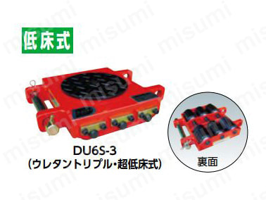 DUW-3S | 運搬用コロ車 スピードローラー ダブルローラー | ダイキ 