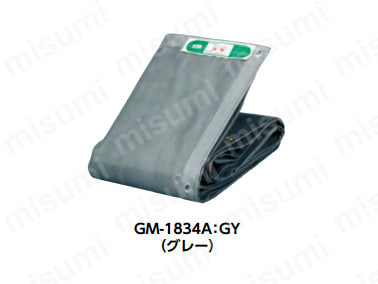 メッシュシート ソフトメッシュα 建築工事用 GM GY:関連画像