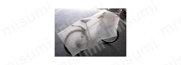 自転車のカバーとしても使用できる