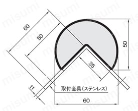 BP5-L1 | 安全クッション バンパープロ | 岩田製作所 | ミスミ | 366-0320