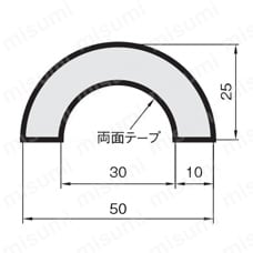 BP5-L1 | 安全クッション バンパープロ | 岩田製作所 | ミスミ | 366-0320