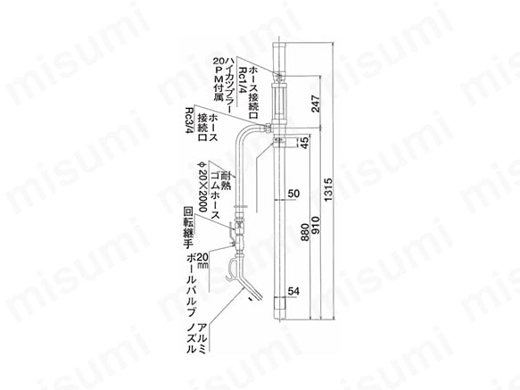 寸法図（PST-20G）