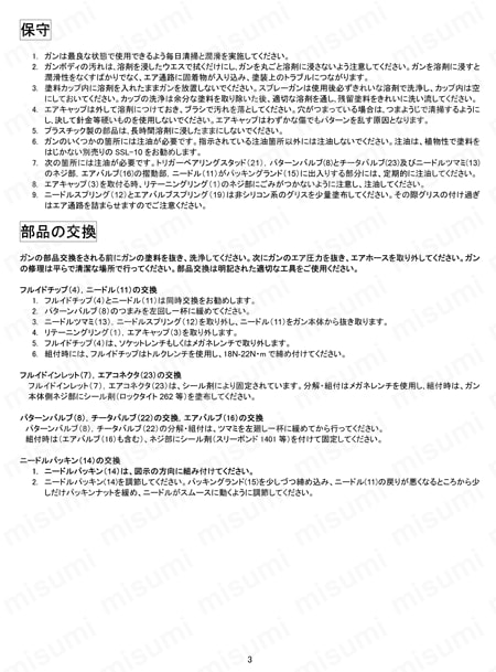 スプレーガン(吸上式)(カップ取付口:G1/4) | トラスコ中山 | MISUMI