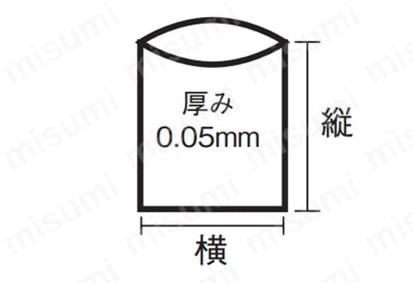 X0090N | 業務用ポリ袋（透明・箱入り） | トラスコ中山 | ミスミ