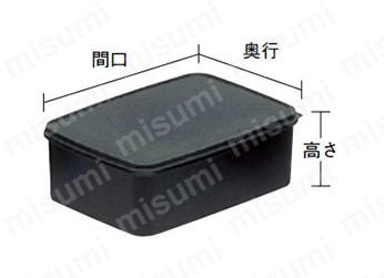 導電性パーツボックス(PE) | 蝶プラ工業 | MISUMI(ミスミ)