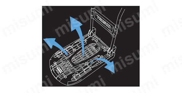 MPK-720-MOD-SS | 軽量樹脂製運搬車 カルティオ （折りたたみハンドル