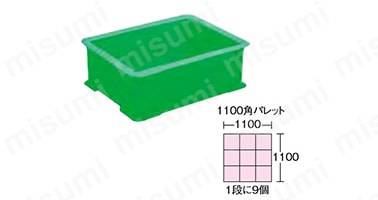 T型コンテナ 9L～40L 緑・グレー・黄:関連画像