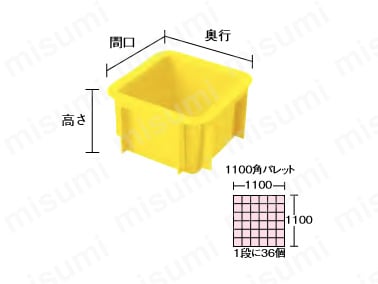 トヨタ規格コンテナ | 積水テクノ成型 | MISUMI(ミスミ)