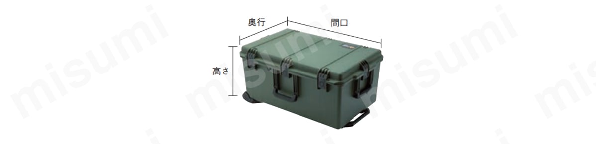 ストームケース 大型プロテクターツールケースの寸法図（型番：IM2975OD参照）