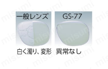 1分間シンナーに浸した状態