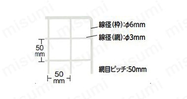 棚用ディスプレイネット（取付金具付）:関連画像
