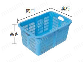 お手軽価格で贈りやすい メッシュコンテナ プラスケット 岐阜プラスチック工業 | その他