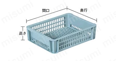 サンテナー サンコー(三甲) メッシュコンテナ 【通販モノタロウ】