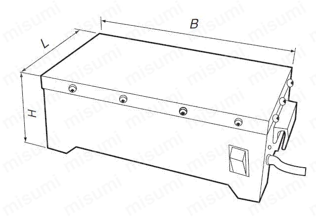 カネテック テーブル形脱磁器 KMD型 有効脱磁幅80 (1台) 品番：KMD-15C - 2