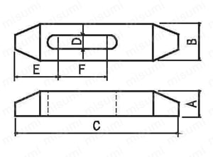 ニューストロング プレーンクランプ 使用ボルト M24 全長300 12P-10-