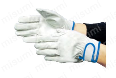 豚本革手袋 マジック式 EX-233（当て付） | 富士グローブ | MISUMI(ミスミ)