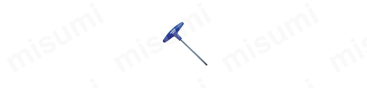 Tハンドルボールポイント六角棒レンチ（黒染め） TSBR-100 商品イメージ