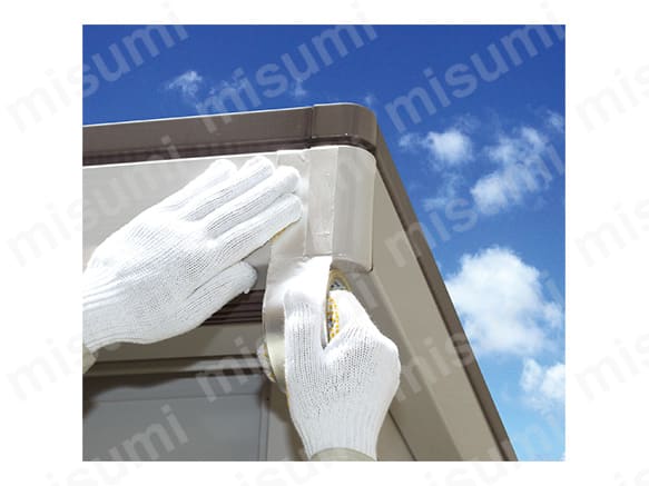 外壁などの防水補修に使用可能。