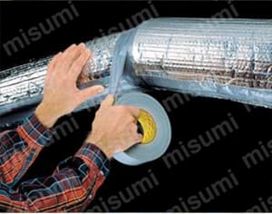 スコッチガラスクロステープ 耐熱固定結束テープ・10m 使用例03