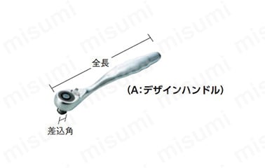ラチェットハンドル（ソケットホールド機構付） | トラスコ中山