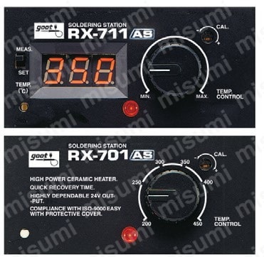 ステーション型温調はんだこて RX-711AS／RX-701AS | ｇｏｏｔ(太洋