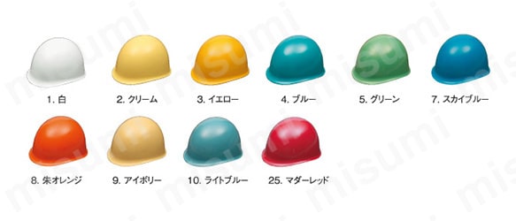 ヘルメット MN型（MPタイプ・衝撃吸収ライナー付） MN-1L:関連画像