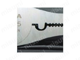 便利な圧着機能付き（圧着端子接続範囲1.25～5.5mm）