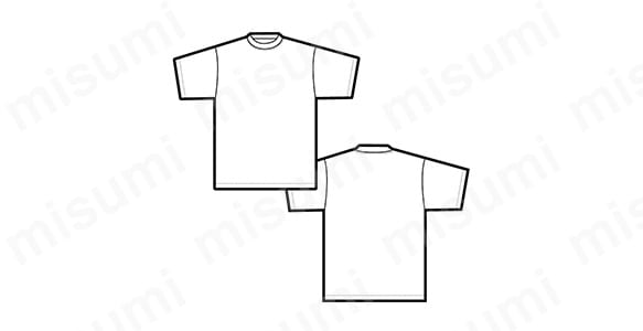 吸汗速乾半袖Tシャツ