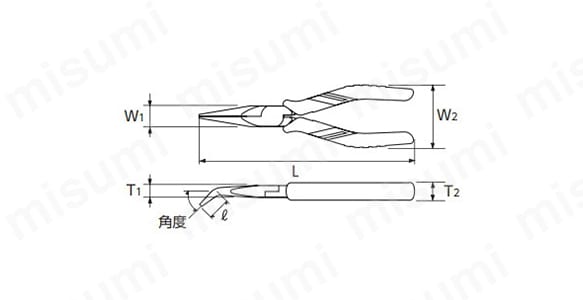 ケーエスツールズ(KS Tools) 精密ラジオペンチ 呼びつけ BT067608
