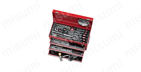 整備工具セット 6.35sq・12.7sq対応 SK11 片開きタイプ 【通販