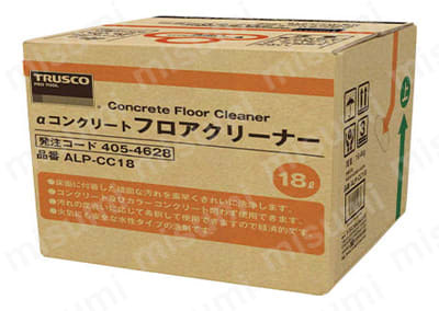 ALP-CC18 | 油汚れ用洗浄剤 αコンクリートフロアクリーナー | トラスコ
