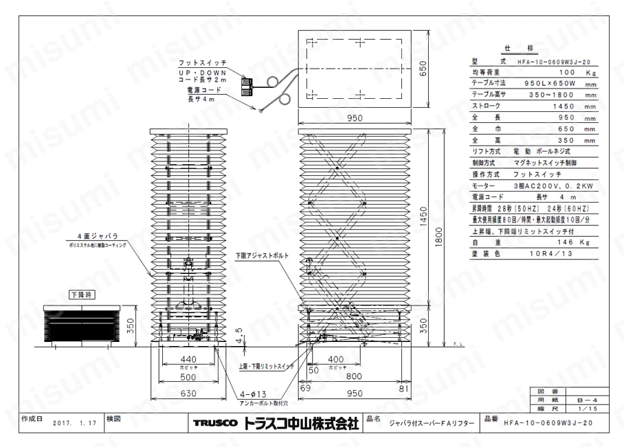 HFA-10-0609W3J-20