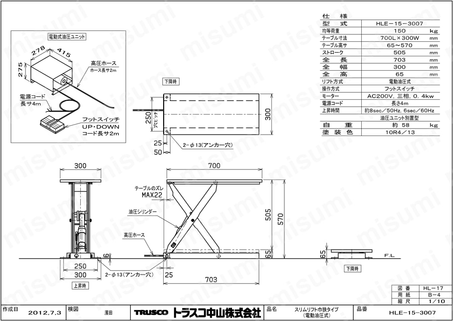 HLE-15-3007