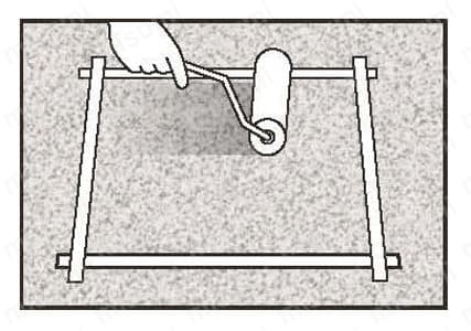 路面表示用品 路面貼用ステッカー 使用例02