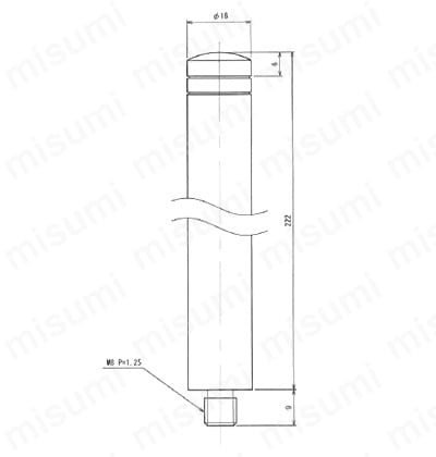 マグネットベース部品 外形図09