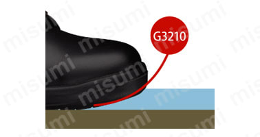 エコマーク認定 静電安全靴 エコスペック ESG3220 eco ブラック