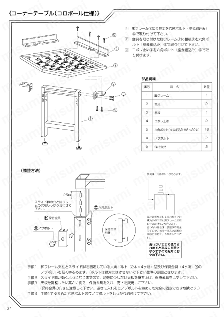 ラインシステム用オプション ボックスハンガー | サカエ | MISUMI(ミスミ)