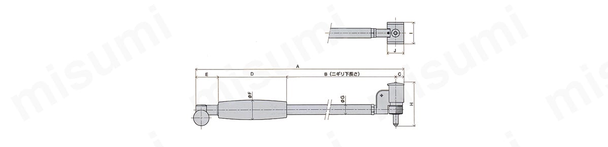 標準型シリンダゲージ CCシリーズ | 尾崎製作所 | MISUMI(ミスミ)
