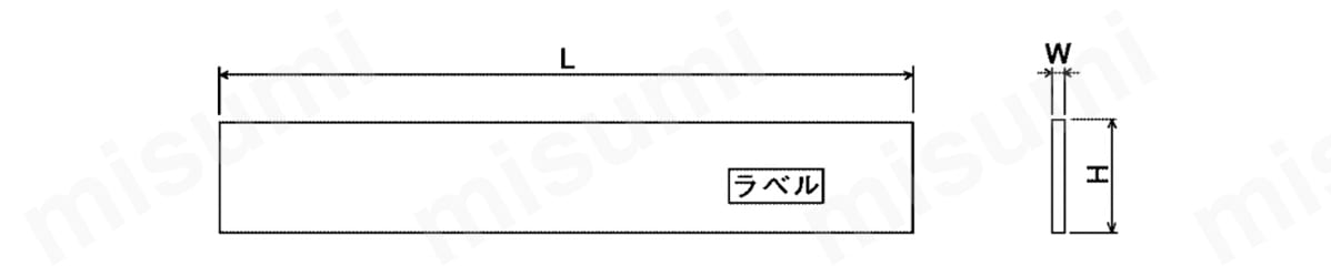 大菱計器 普通形ストレートエッジ | 大菱計器製作所 | MISUMI(ミスミ)