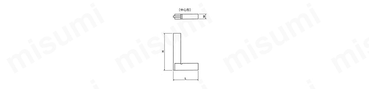 FC102 | 台付直角定規JIS1級焼入（JIS B7526規格品） | 大菱計器製作所