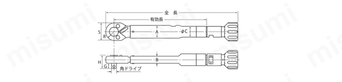 中村製作所 KANON N280QLK ラチェット式プリセット形トルクレンチ カノン N280QLK N2800QLK tr-1264508 NAKAMURA