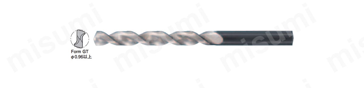 外形図（Form GT φ0.96（直径0.96mm）以上）